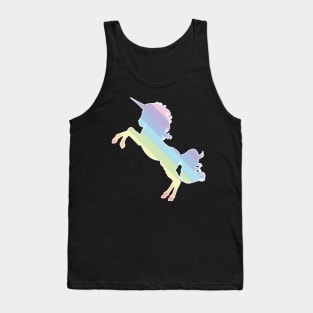 Pastel Rainbow Unicorn Tank Top